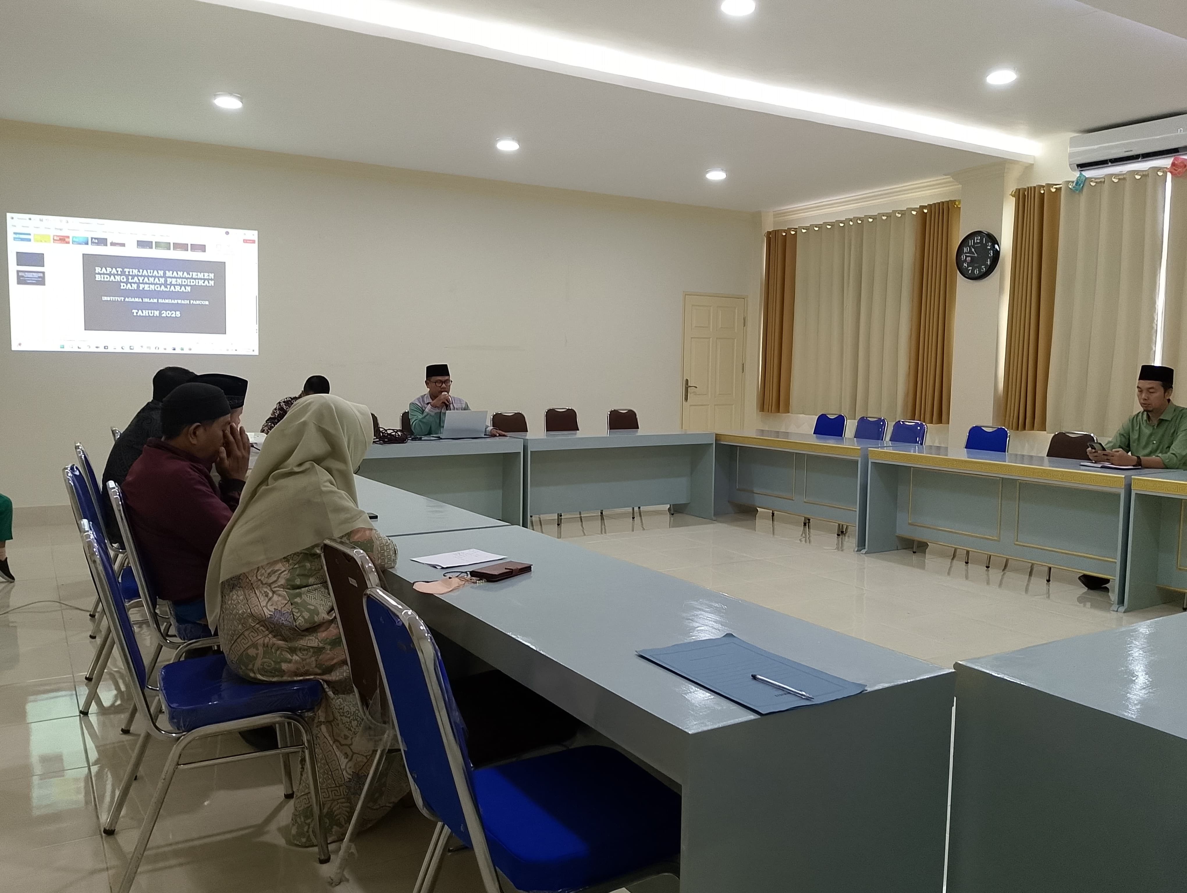 Rapat Tinjauan Manajemen (RTM) Bidang Layanan Pendidikan dan pengajaran